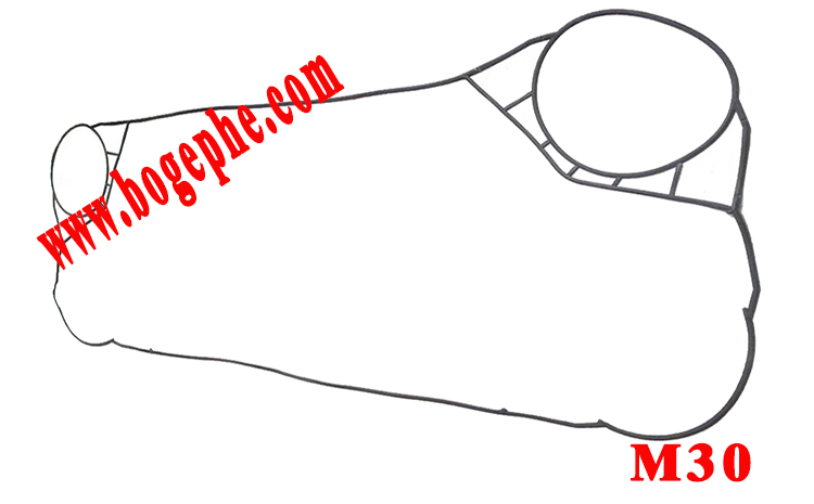 M30-FM板式換熱器膠墊